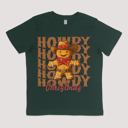 Howdy gingerbread print KIDS