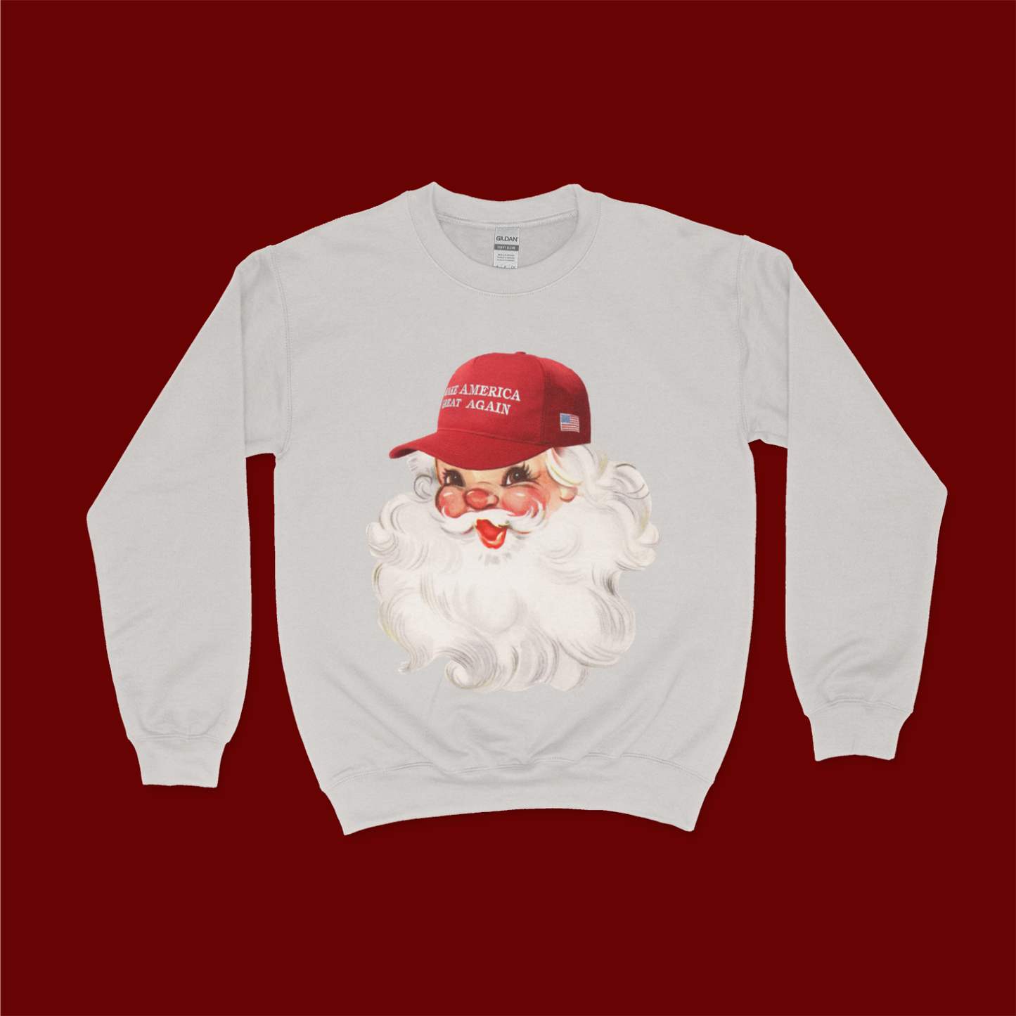 MAGA santa print