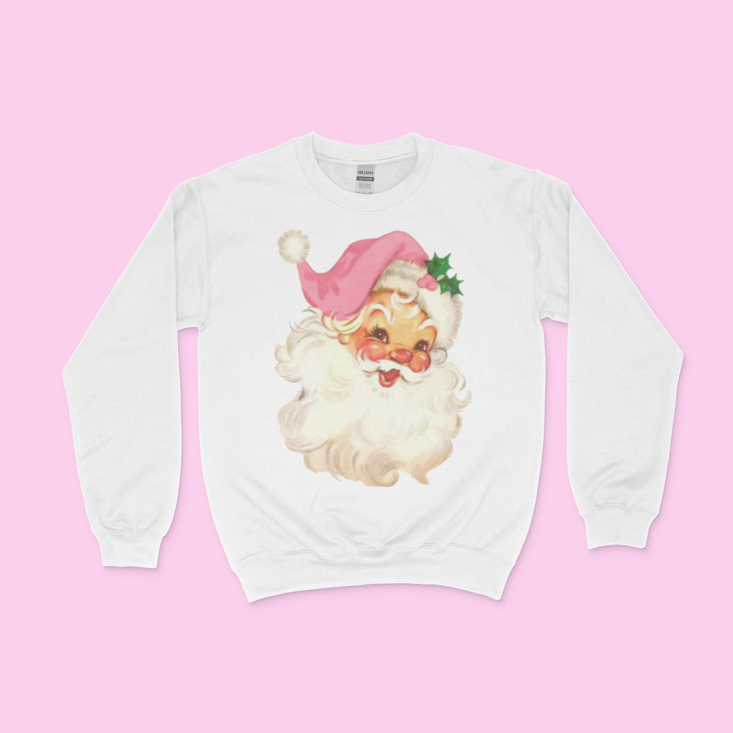 KIDS "Vintage Santa" print