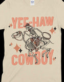 Yee haw cowboy skeleton
