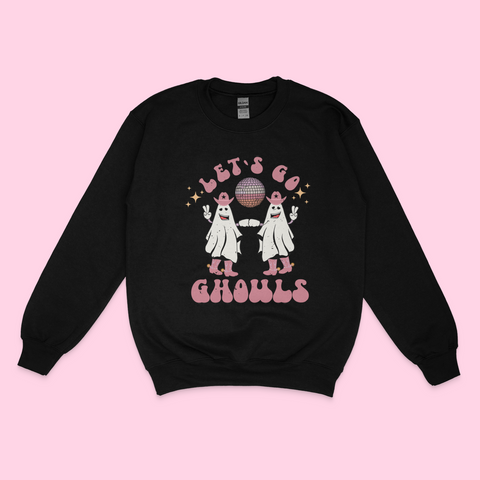 Lets Go Ghouls youth crewneck