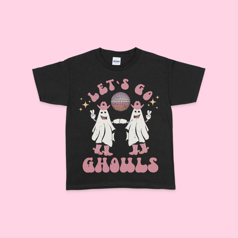 Lets Go Ghouls youth tee