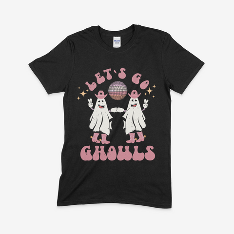 Lets Go Ghouls adult tee