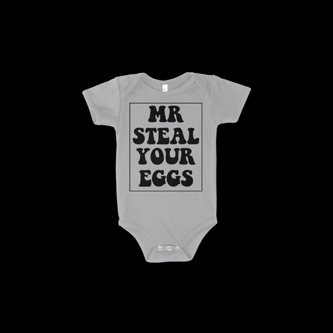 mr steal your eggs ONESIE
