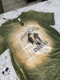 Feathered Indians bleached tee
