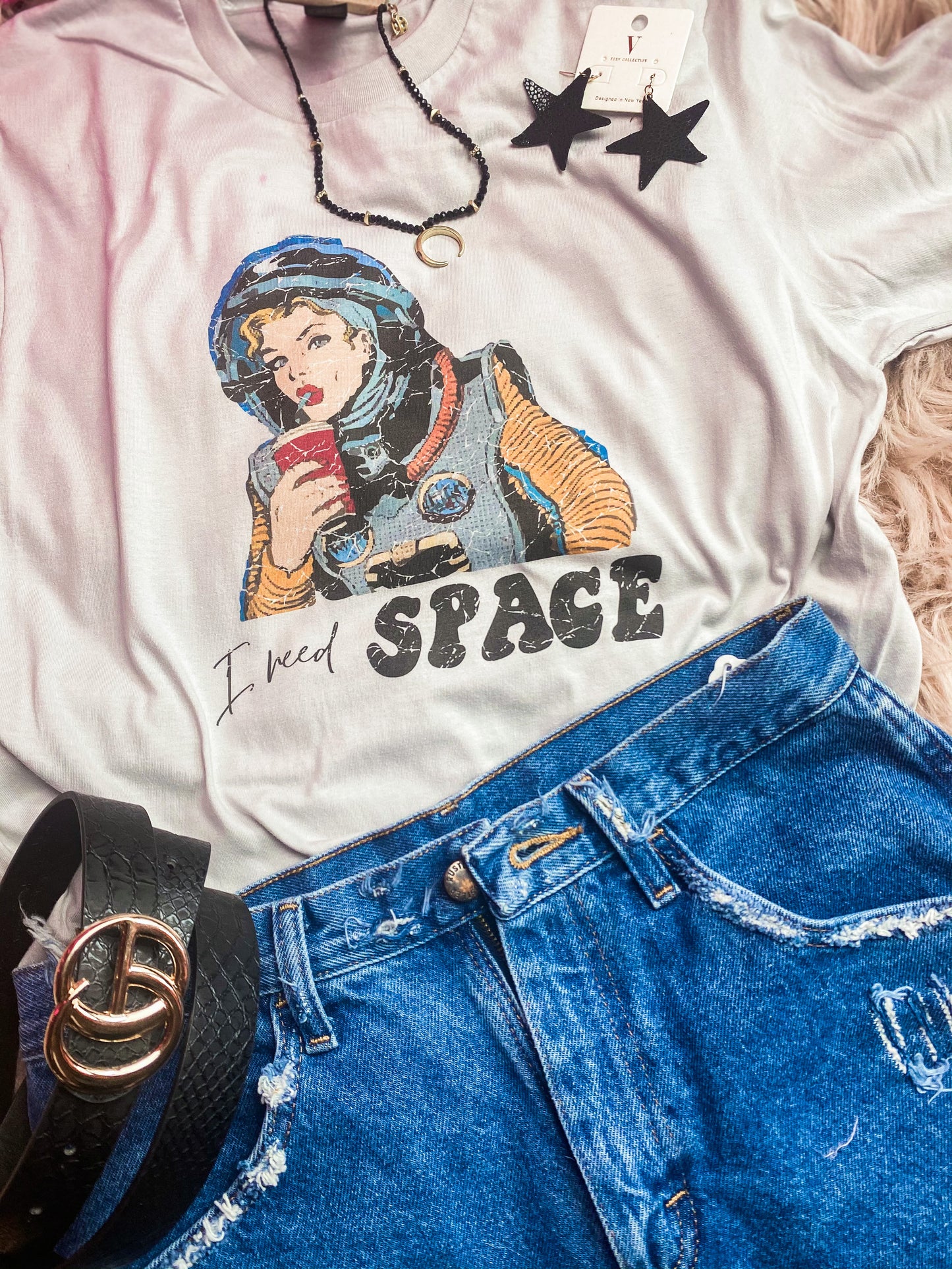 “Space 💫 “ graphic tee