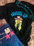 “Cowgirl up” Graphic tee